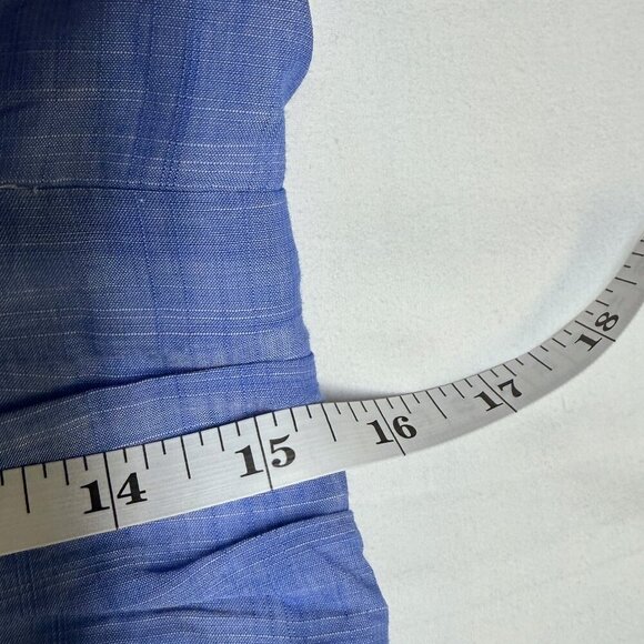 Lilly Pulitzer Essie Dress Size 10 Sleeveless, Ruffles, Blue Style 17183 EUC!!! - Picture 13 of 14